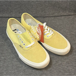 Vans Authentic Pro Pale Banana Marshmallow Rare Extra Laces- Men's Size 8 New